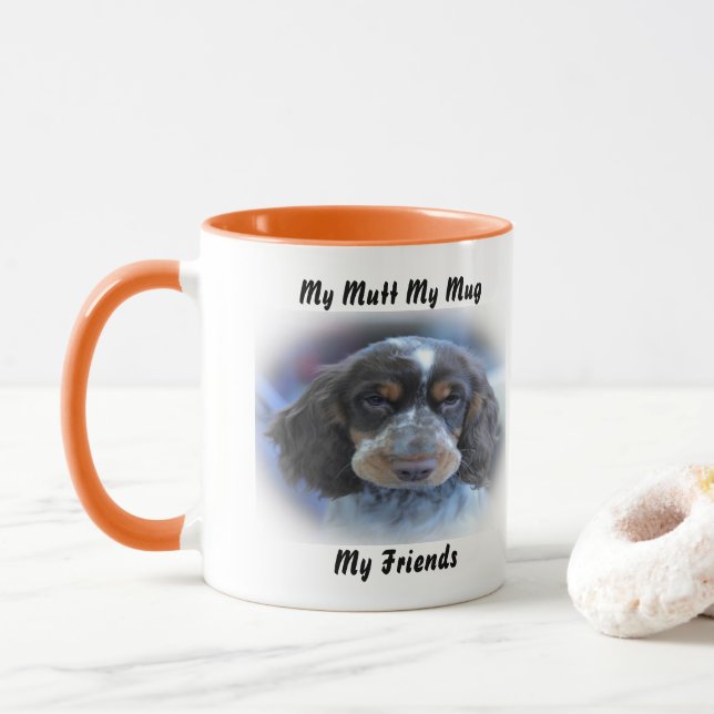 Meine Tasse Mutt meine Freunde. (Mit Donut)