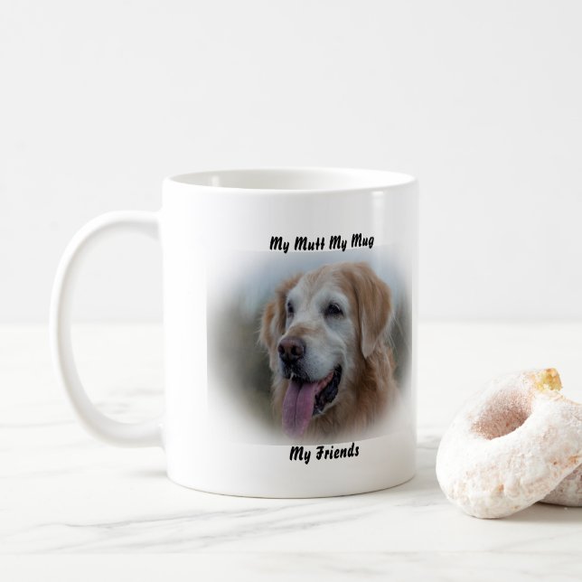 Meine Tasse Mutt meine Freunde. (Mit Donut)