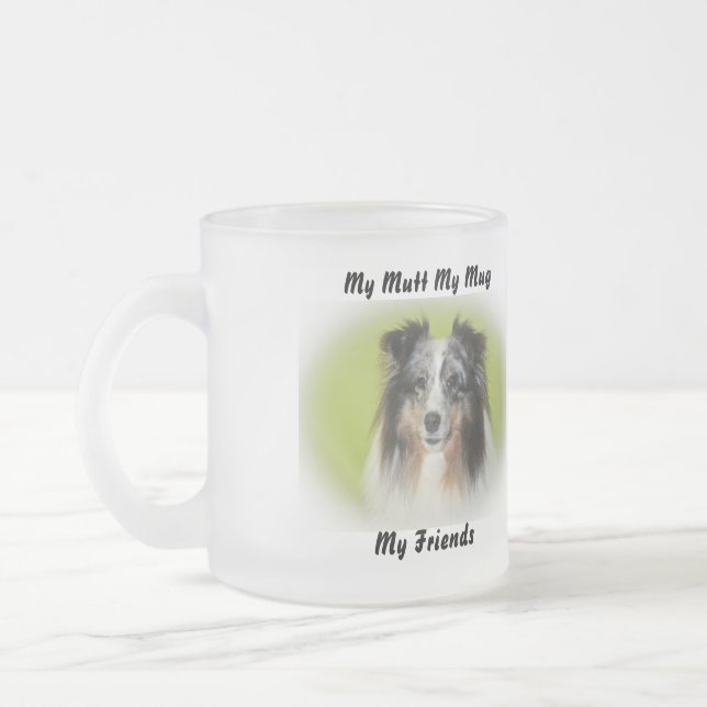 Meine Tasse Mutt meine Freunde. (Links)