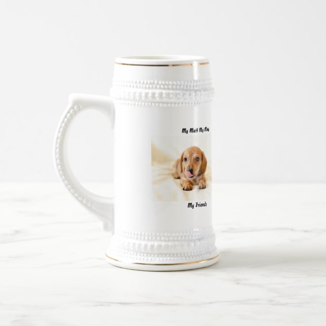 Meine Tasse Mutt meine Freunde. (Links)