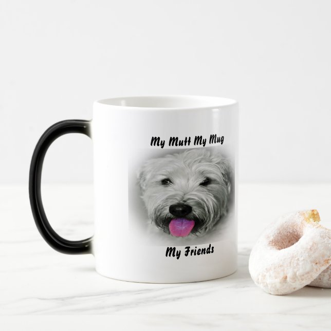 Meine Tasse Mutt meine Freunde. (Mit Donut)