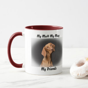 Meine Tasse Mutt meine Freunde.