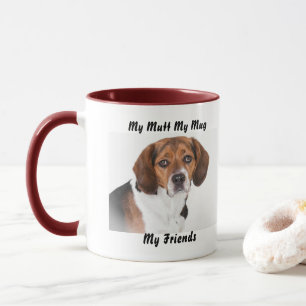 Meine Tasse Mutt meine Freunde.