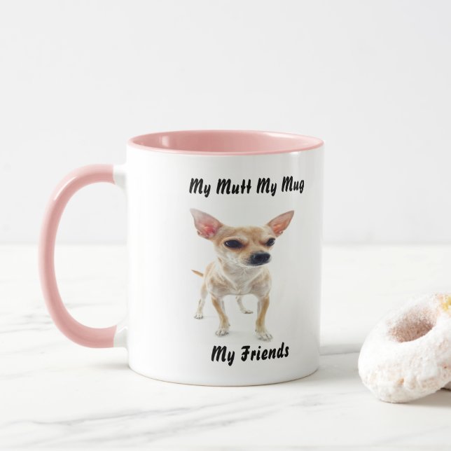 Meine Tasse Mutt meine Freunde. (Mit Donut)