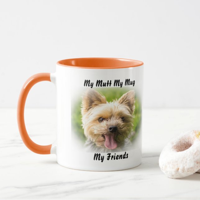 Meine Tasse Mutt meine Freunde. (Mit Donut)