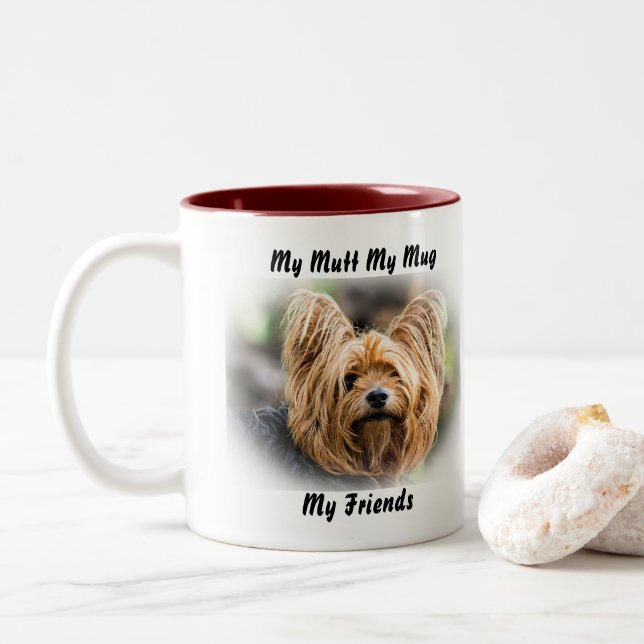 Meine Tasse Mutt meine Freunde. (Mit Donut)