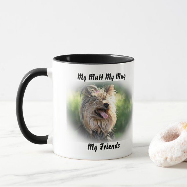 Meine Tasse Mutt meine Freunde. (Mit Donut)