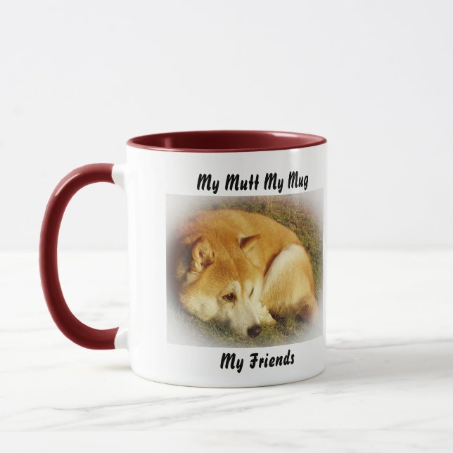 Meine Tasse Mutt meine Freunde. (Links)