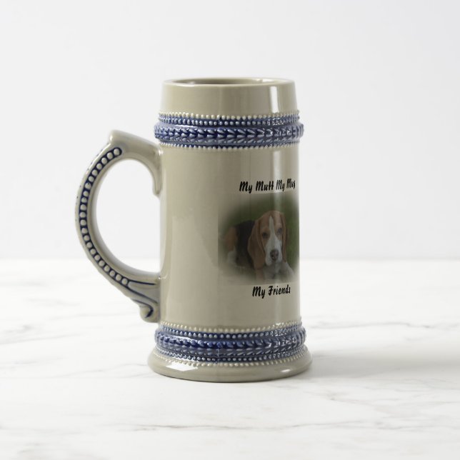 Meine Tasse Mutt meine Freunde. (Links)