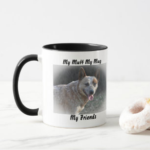 Meine Tasse Mutt meine Freunde.