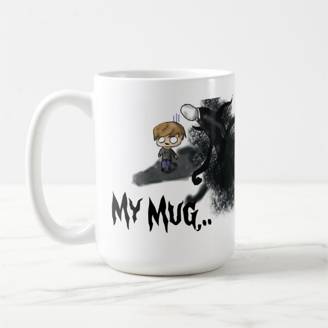 Meine Tasse Pewdiepie Slenderman (Links)