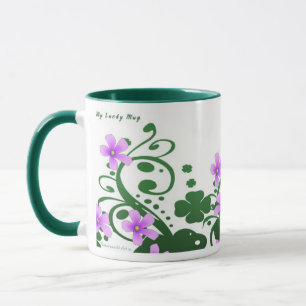 Meine Tasse zum Glück Kleeblatt