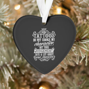 Meine Tattoos ändern mein Zeichengeschenk Tattoo n Ornament