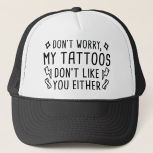 Meine Tattoos Truckerkappe