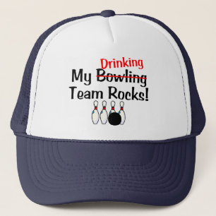 Meine Team-Felsen des Bowlings-(Trinken) Truckerkappe