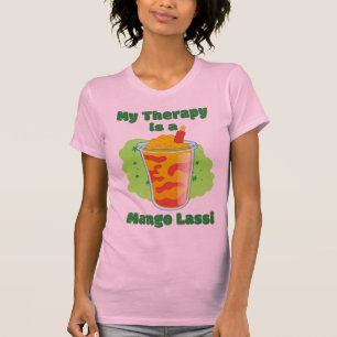 Meine Therapie Ist Ein Mango Lassi Curry Liebhaber T-Shirt