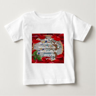 Meine Tiere Welt valentine.png Baby T-shirt