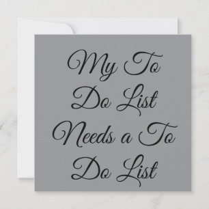 Meine To-Do-Liste braucht eine To-Do-Liste 😂 Save The Date