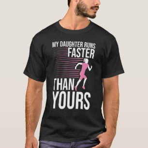 Meine Tochter fährt schneller als dein Funny Marat T-Shirt