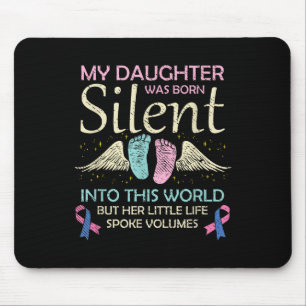 Meine Tochter Geboren Stille Säugling Verlust Bewu Mousepad