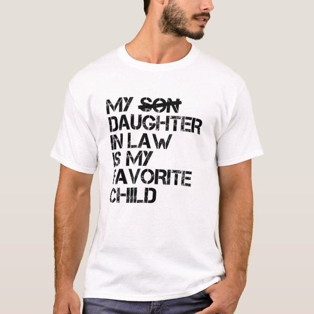 Meine Tochter im Jura ist mein liebstes Kind T-Shirt (Vorderseite)