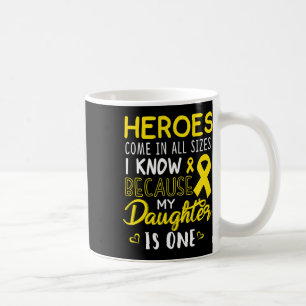 Meine Tochter ist ein Held Kinderkrebsbewusstsein  Kaffeetasse