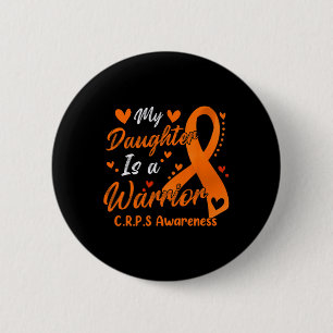 Meine Tochter ist ein Krieger-Crps-Bewusstseinsmon Button