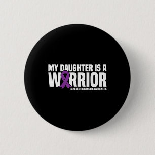 Meine Tochter ist ein kriegerisches Bauchspeicheld Button