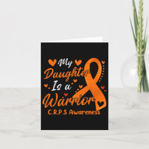 Meine Tochter ist eine Kriegerin CRPS-Bewusstseins Karte