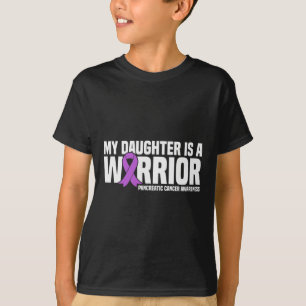 Meine Tochter ist eine Lila, krebserregende Ribbon T-Shirt