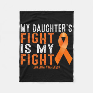 Meine Tochter kämpft gegen Leukämie Awa Fleecedecke