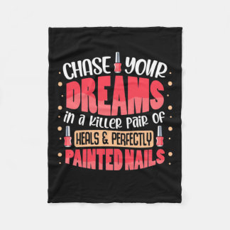 Meine Träume sind gestrichen Fleecedecke