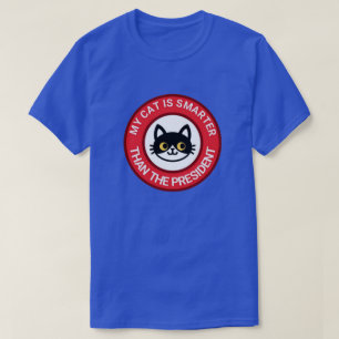 Meine Tuxedo-Katze ist schlauer als der Präsident T-Shirt