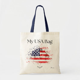 Meine USA-Tasche Tragetasche