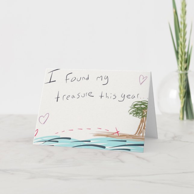 Meine Valentintagskarte Feiertagskarte (Vorderseite)