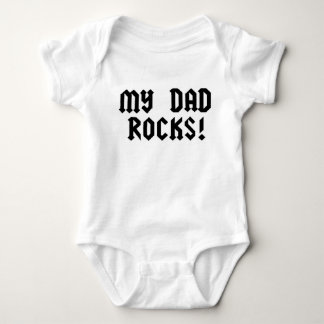 Meine Vater-Felsen Baby Strampler