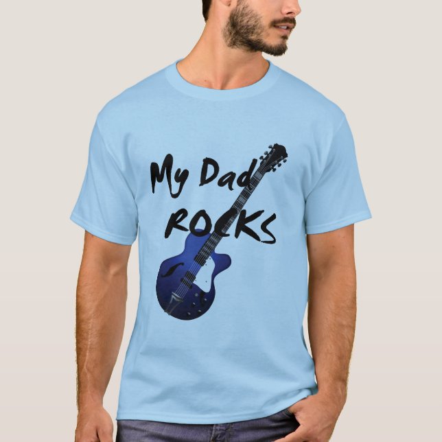 Meine Vater-Felsen T-Shirt (Vorderseite)