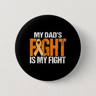 Meine Vater kämpfen gegen meine Leukämie-Bewusstse Button