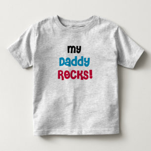 Meine Vati-Felsen Kleinkind T-shirt