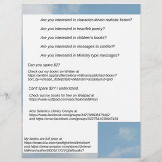 Meine verfügbaren Bücher Flyer