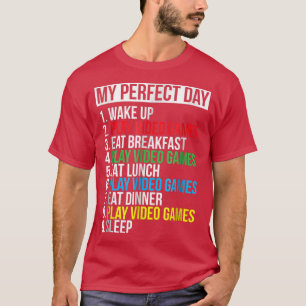 Meine Videospiele jeden Urlaub 2022 Cooles Gamer-G T-Shirt