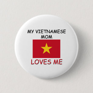 Meine vietnamesischen Mama-Lieben ich Button