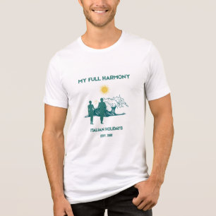 Meine vollkommene Harmonie Luxus-Strandhochzeit Tri-Blend Shirt