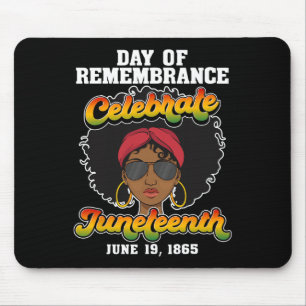 Meine Vorfahren erinnern sich an Juneteenth Frei-i Mousepad