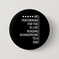 Meine Vorstellung für Sie ist wie Shakespeare lese