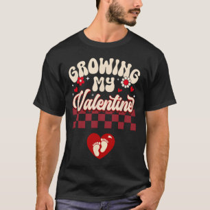 Meine wachsende Liebe zum Valentinstag Neue Mutter T-Shirt