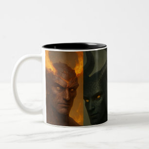 Meine Wächter Zweifarbige Tasse