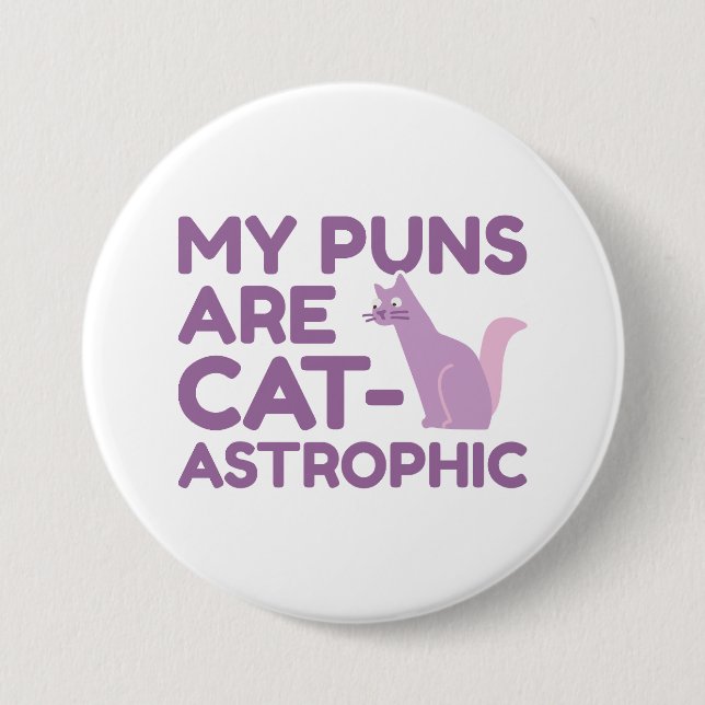 Meine Waffen sind katastrophal Button (Vorderseite)