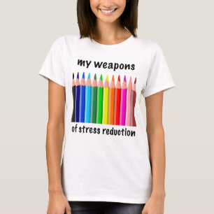 Meine Waffen zur Stressreduzierung für Coloristen T-Shirt