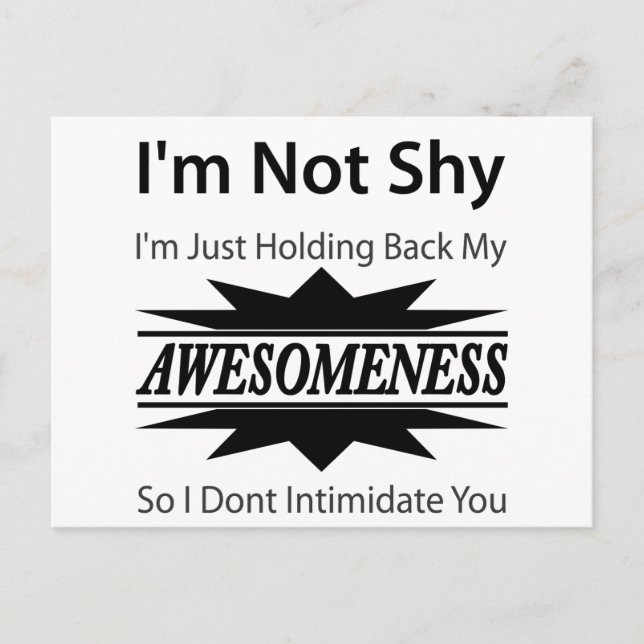 Meine Wahnsinn! Postkarte (Vorderseite)